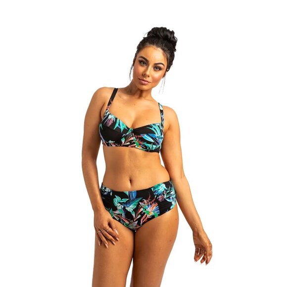 Black & Blue GERIBA Bikini Set - Picture 1 of 2